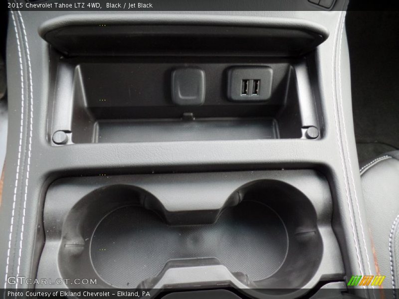 Black / Jet Black 2015 Chevrolet Tahoe LTZ 4WD