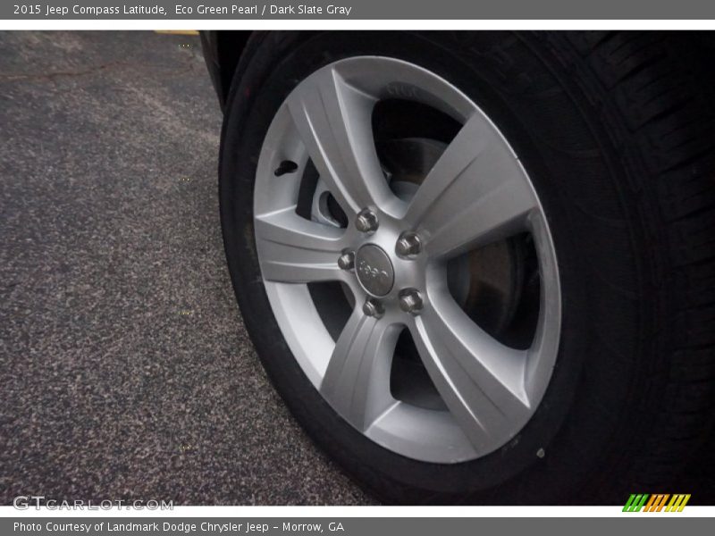 Eco Green Pearl / Dark Slate Gray 2015 Jeep Compass Latitude