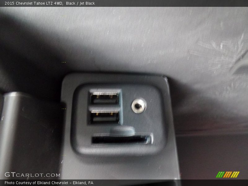 Black / Jet Black 2015 Chevrolet Tahoe LTZ 4WD