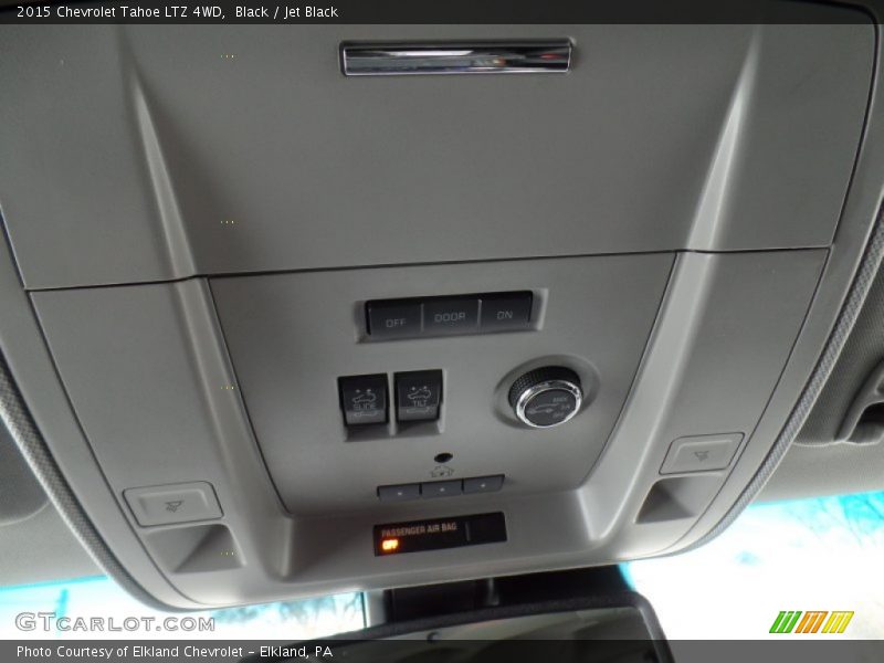 Black / Jet Black 2015 Chevrolet Tahoe LTZ 4WD