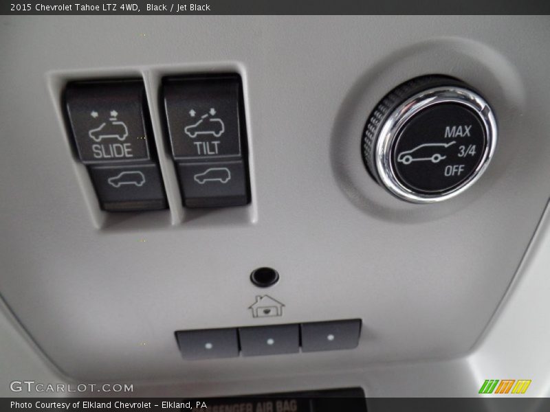 Black / Jet Black 2015 Chevrolet Tahoe LTZ 4WD