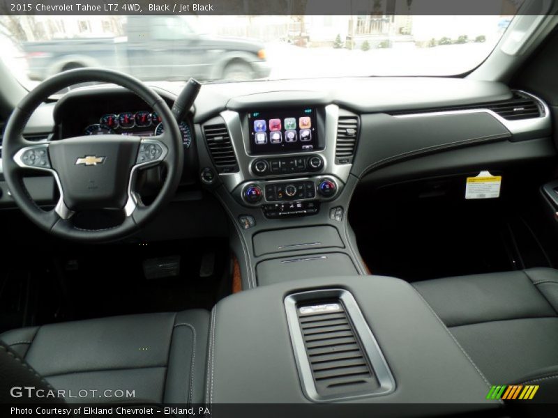 Black / Jet Black 2015 Chevrolet Tahoe LTZ 4WD