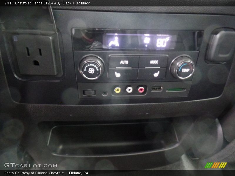 Black / Jet Black 2015 Chevrolet Tahoe LTZ 4WD