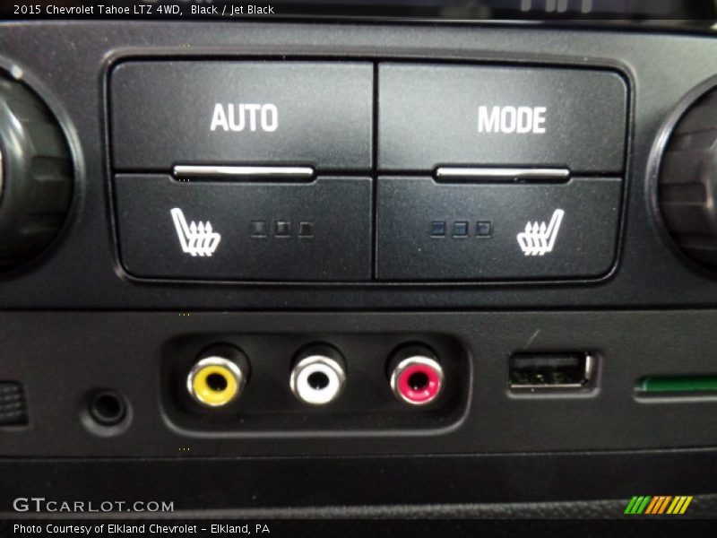 Black / Jet Black 2015 Chevrolet Tahoe LTZ 4WD