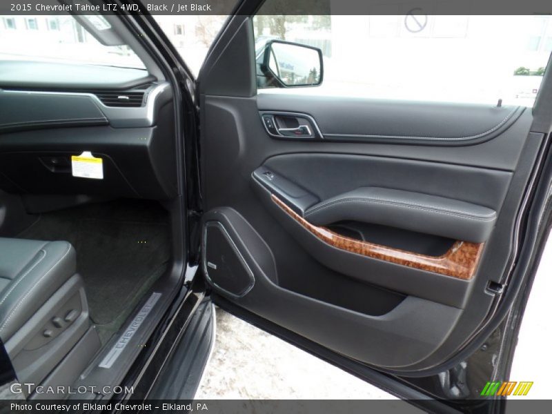 Black / Jet Black 2015 Chevrolet Tahoe LTZ 4WD