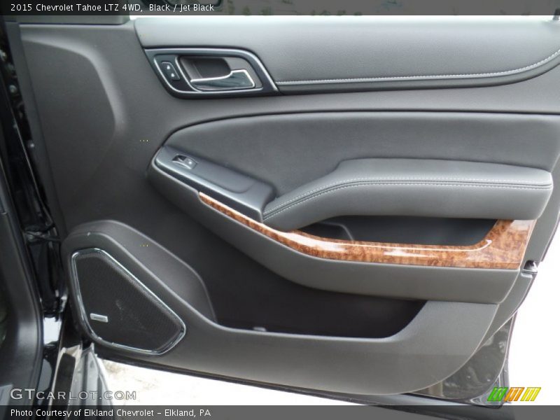 Black / Jet Black 2015 Chevrolet Tahoe LTZ 4WD