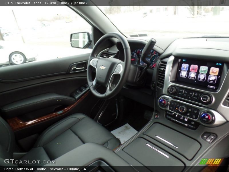 Black / Jet Black 2015 Chevrolet Tahoe LTZ 4WD