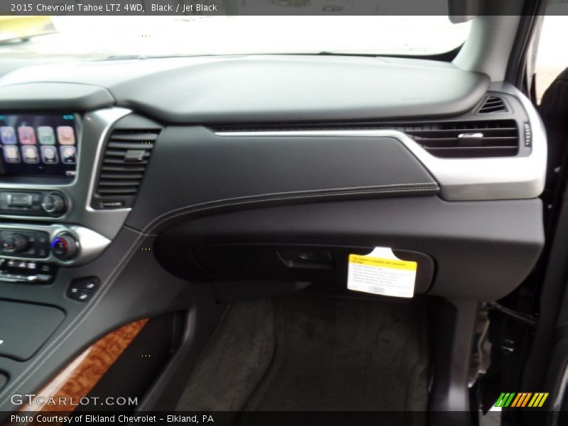 Black / Jet Black 2015 Chevrolet Tahoe LTZ 4WD