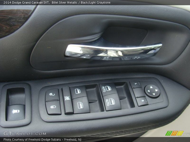 Billet Silver Metallic / Black/Light Graystone 2014 Dodge Grand Caravan SXT