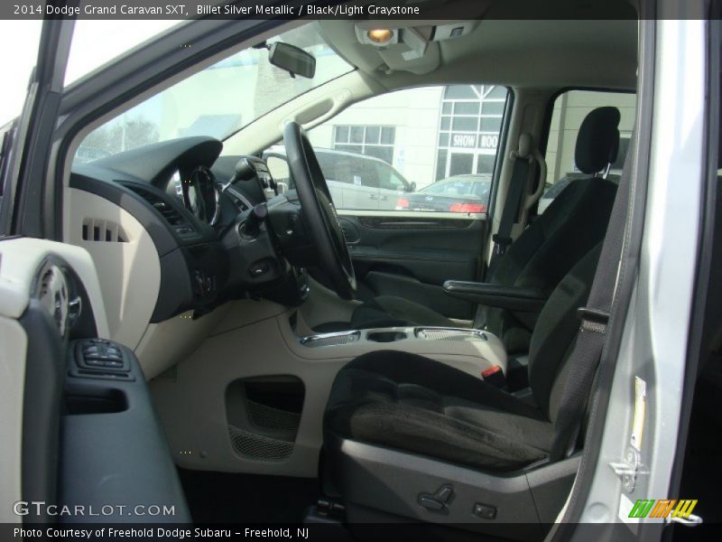 Billet Silver Metallic / Black/Light Graystone 2014 Dodge Grand Caravan SXT