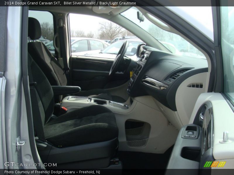 Billet Silver Metallic / Black/Light Graystone 2014 Dodge Grand Caravan SXT