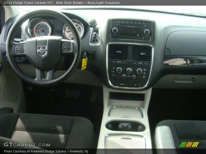 Billet Silver Metallic / Black/Light Graystone 2014 Dodge Grand Caravan SXT