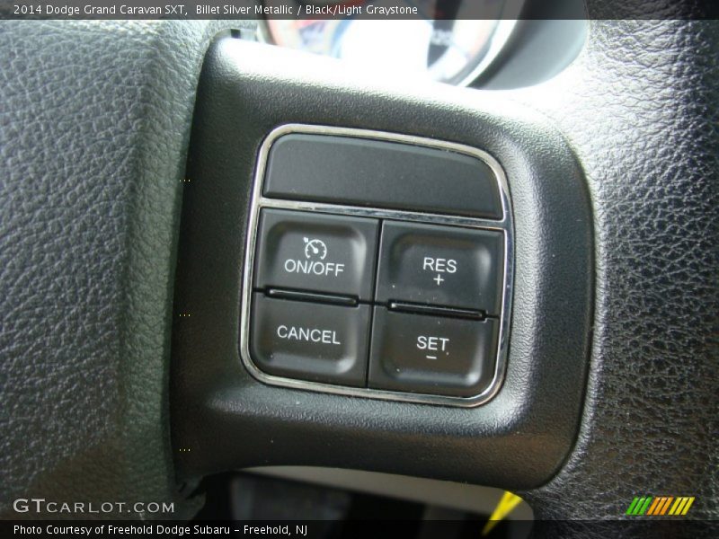 Billet Silver Metallic / Black/Light Graystone 2014 Dodge Grand Caravan SXT