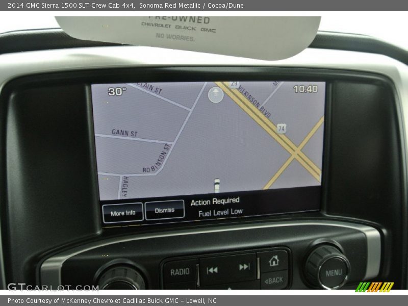Sonoma Red Metallic / Cocoa/Dune 2014 GMC Sierra 1500 SLT Crew Cab 4x4