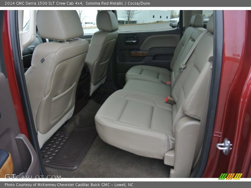 Sonoma Red Metallic / Cocoa/Dune 2014 GMC Sierra 1500 SLT Crew Cab 4x4