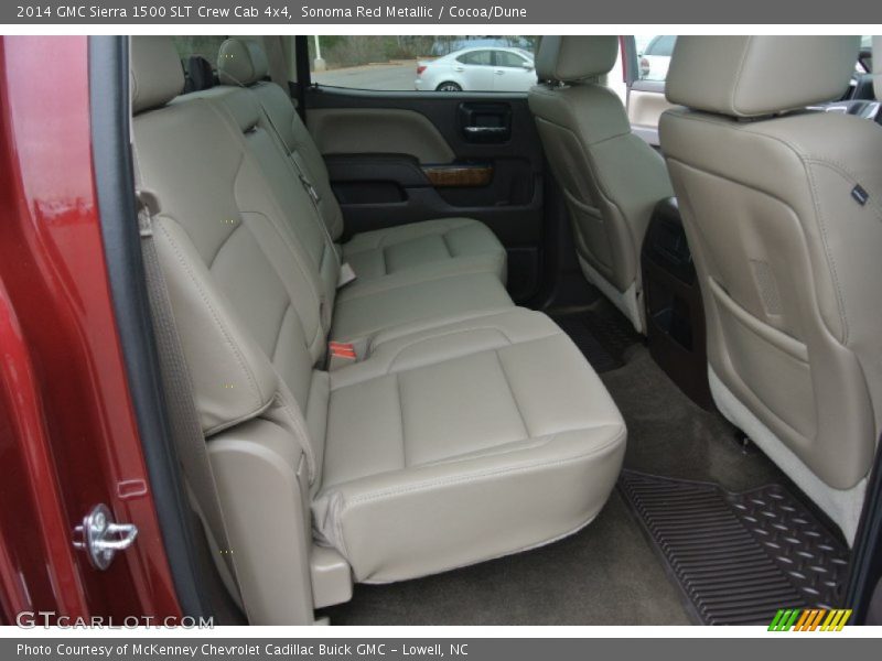 Sonoma Red Metallic / Cocoa/Dune 2014 GMC Sierra 1500 SLT Crew Cab 4x4