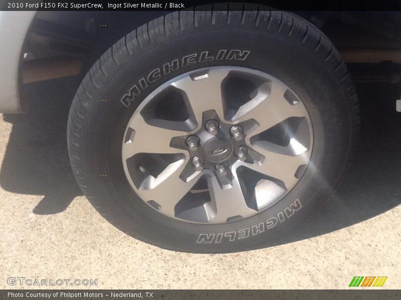 Ingot Silver Metallic / Black 2010 Ford F150 FX2 SuperCrew