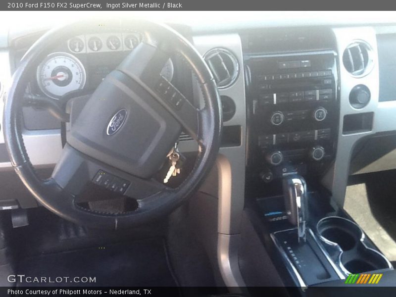 Ingot Silver Metallic / Black 2010 Ford F150 FX2 SuperCrew