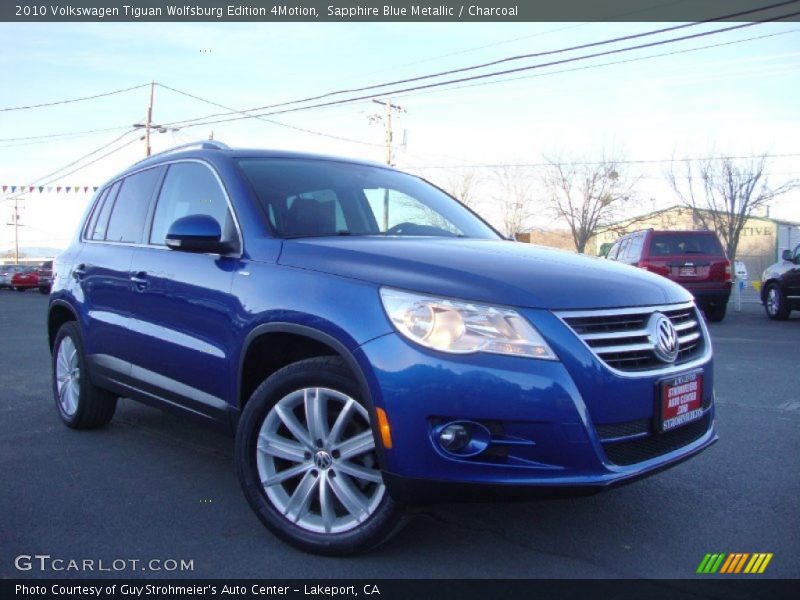 Sapphire Blue Metallic / Charcoal 2010 Volkswagen Tiguan Wolfsburg Edition 4Motion