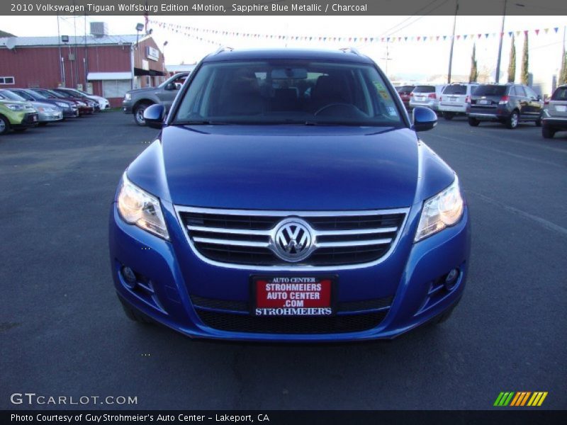 Sapphire Blue Metallic / Charcoal 2010 Volkswagen Tiguan Wolfsburg Edition 4Motion