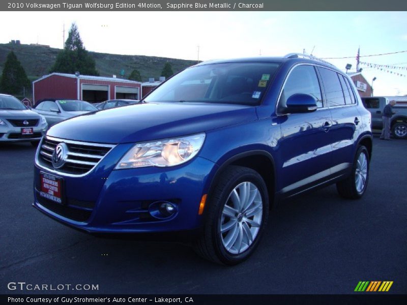 Sapphire Blue Metallic / Charcoal 2010 Volkswagen Tiguan Wolfsburg Edition 4Motion