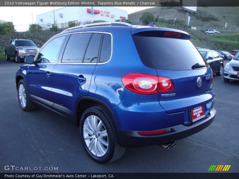 Sapphire Blue Metallic / Charcoal 2010 Volkswagen Tiguan Wolfsburg Edition 4Motion