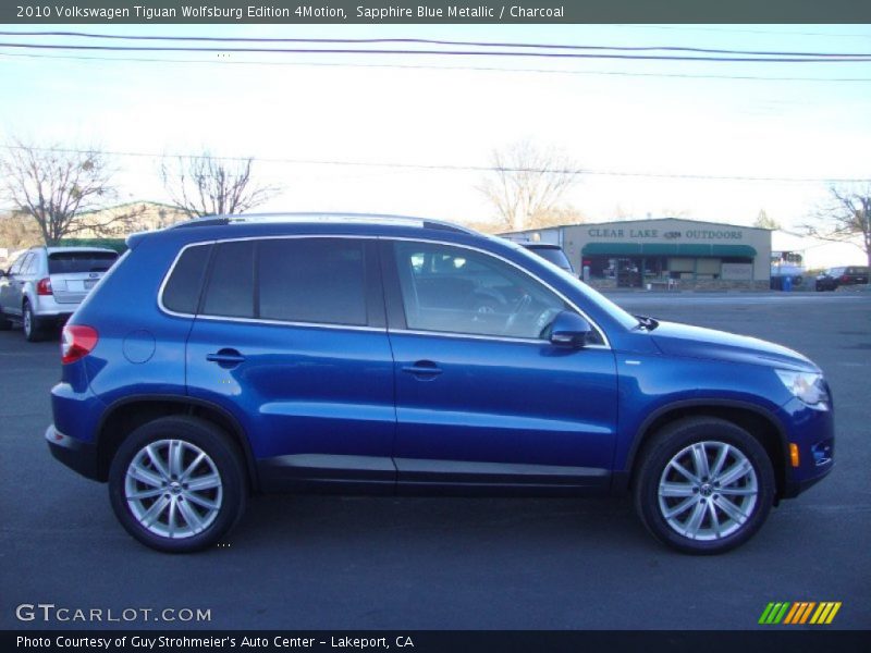 Sapphire Blue Metallic / Charcoal 2010 Volkswagen Tiguan Wolfsburg Edition 4Motion
