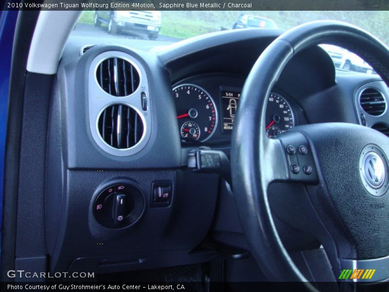 Sapphire Blue Metallic / Charcoal 2010 Volkswagen Tiguan Wolfsburg Edition 4Motion