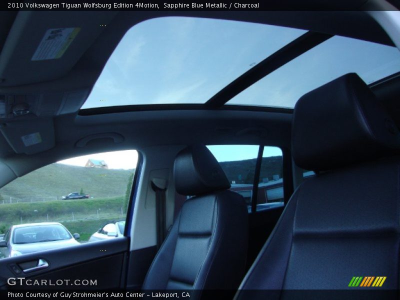 Sapphire Blue Metallic / Charcoal 2010 Volkswagen Tiguan Wolfsburg Edition 4Motion