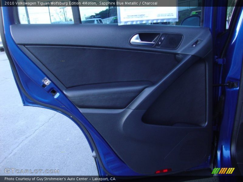 Sapphire Blue Metallic / Charcoal 2010 Volkswagen Tiguan Wolfsburg Edition 4Motion