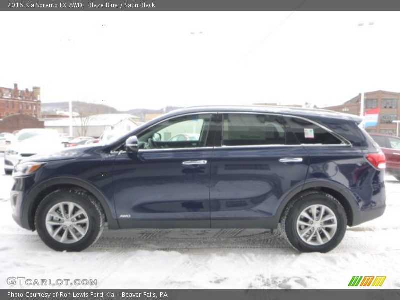  2016 Sorento LX AWD Blaze Blue