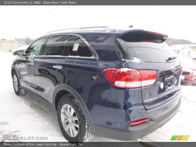  2016 Sorento LX AWD Blaze Blue