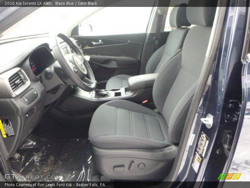 Blaze Blue / Satin Black 2016 Kia Sorento LX AWD