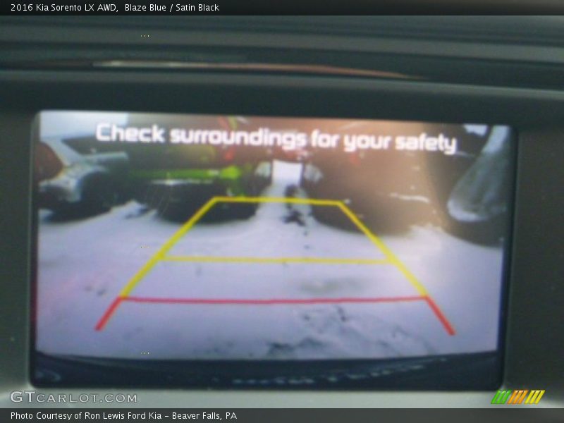 Blaze Blue / Satin Black 2016 Kia Sorento LX AWD