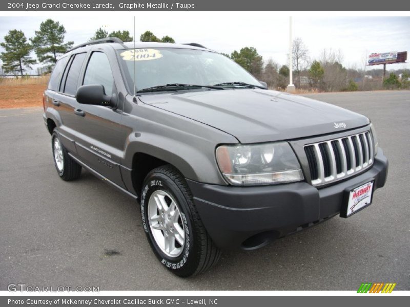 Graphite Metallic / Taupe 2004 Jeep Grand Cherokee Laredo