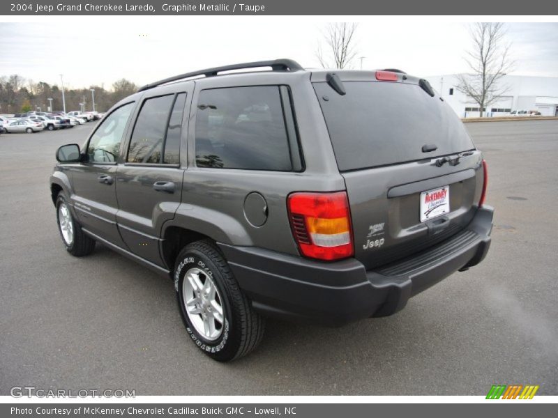 Graphite Metallic / Taupe 2004 Jeep Grand Cherokee Laredo