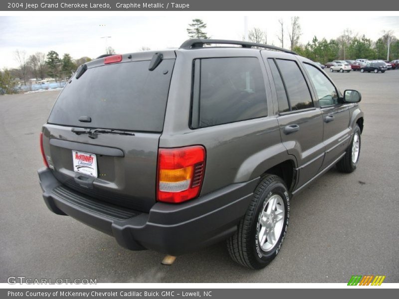 Graphite Metallic / Taupe 2004 Jeep Grand Cherokee Laredo
