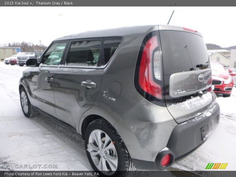 Titanium Gray / Black 2015 Kia Soul +