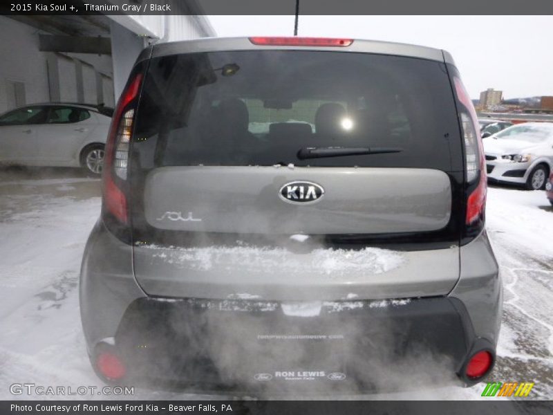 Titanium Gray / Black 2015 Kia Soul +