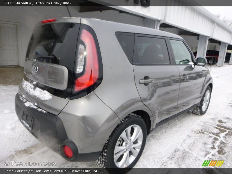 Titanium Gray / Black 2015 Kia Soul +