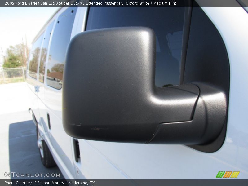 Oxford White / Medium Flint 2009 Ford E Series Van E350 Super Duty XL Extended Passenger