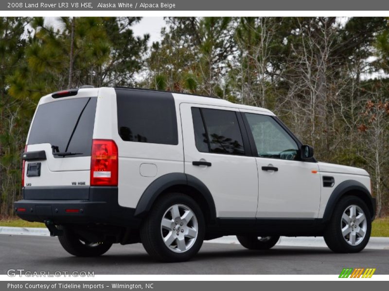 Alaska White / Alpaca Beige 2008 Land Rover LR3 V8 HSE