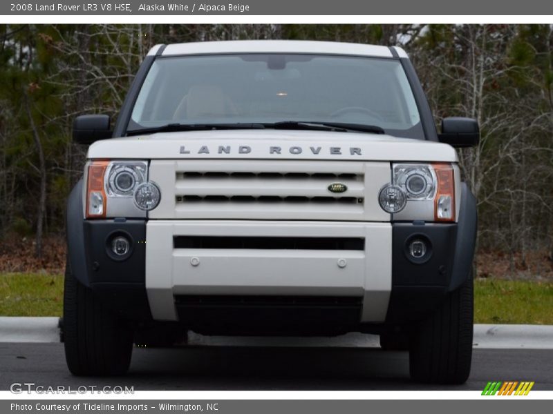 Alaska White / Alpaca Beige 2008 Land Rover LR3 V8 HSE