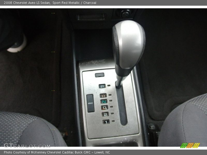 Sport Red Metallic / Charcoal 2008 Chevrolet Aveo LS Sedan