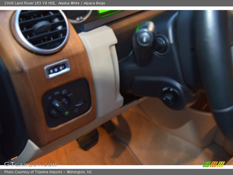 Alaska White / Alpaca Beige 2008 Land Rover LR3 V8 HSE
