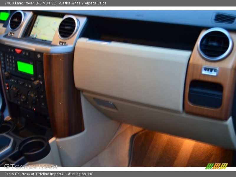 Alaska White / Alpaca Beige 2008 Land Rover LR3 V8 HSE