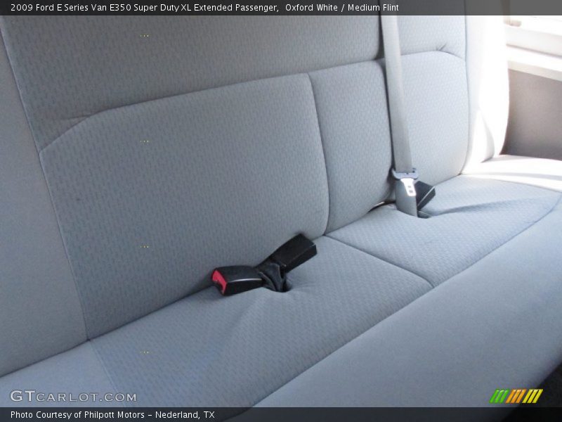 Oxford White / Medium Flint 2009 Ford E Series Van E350 Super Duty XL Extended Passenger