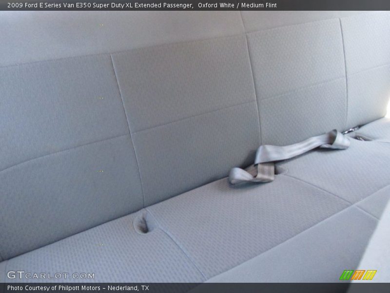 Oxford White / Medium Flint 2009 Ford E Series Van E350 Super Duty XL Extended Passenger