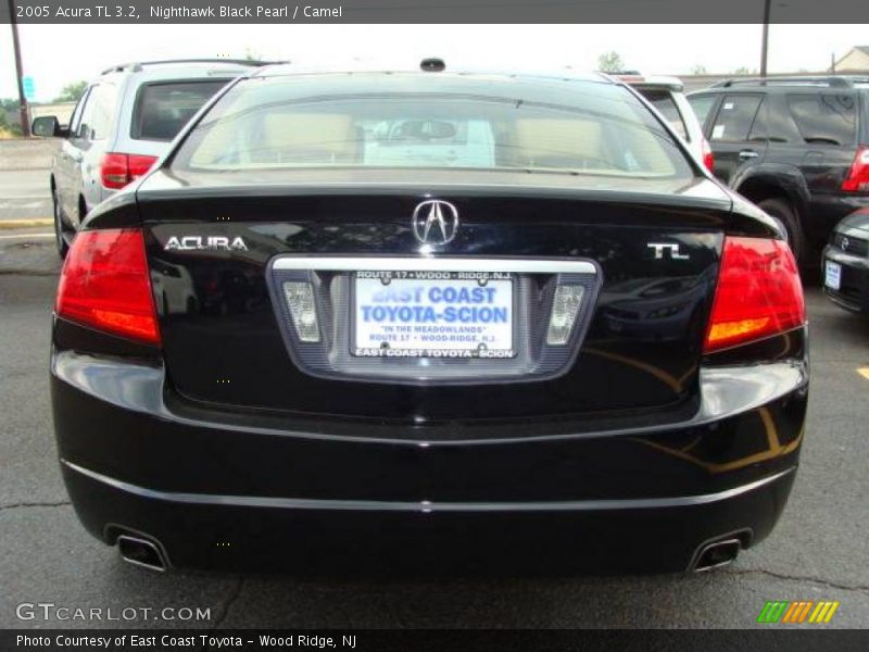 Nighthawk Black Pearl / Camel 2005 Acura TL 3.2
