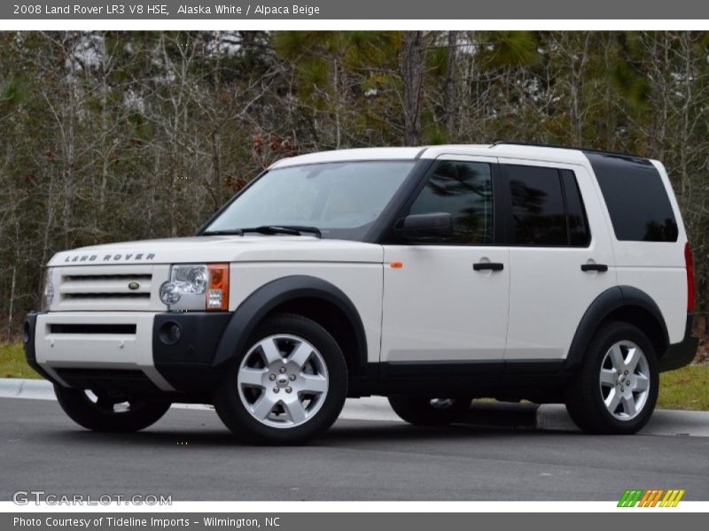  2008 LR3 V8 HSE Alaska White